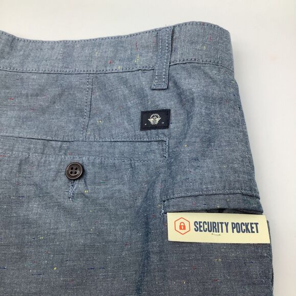 Dockers Mens Perfect Short Classic Fit Shorts Blue Size‎ 36 NWT - Picture 9 of 12